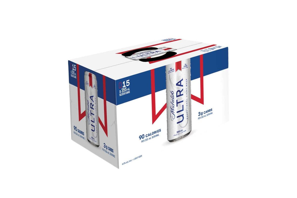 Michelob Ultra (15 x 355 ml Cans)
