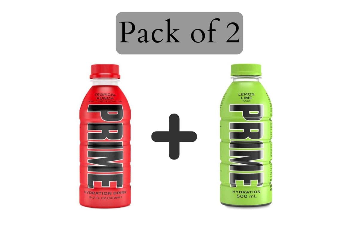 Pack of 2 - Prime hydration drinks (500 ml)