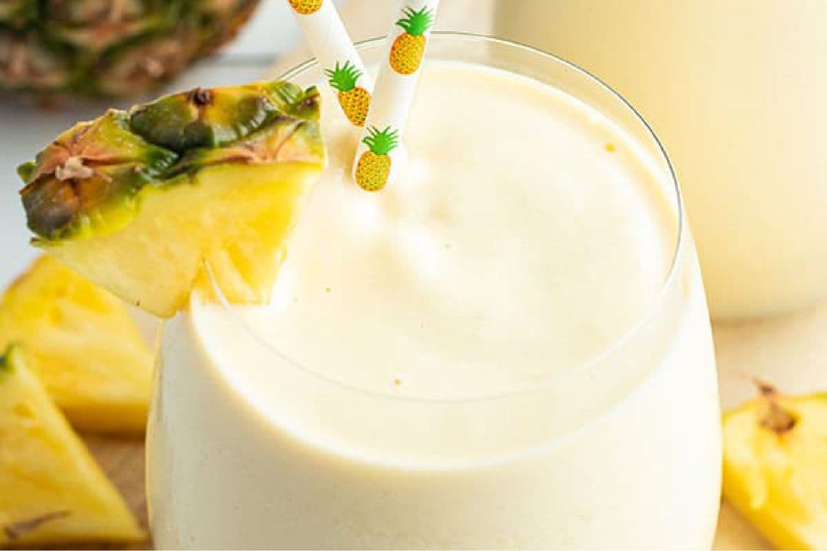 Pineapple Smoothie 菠萝奶昔沙冰