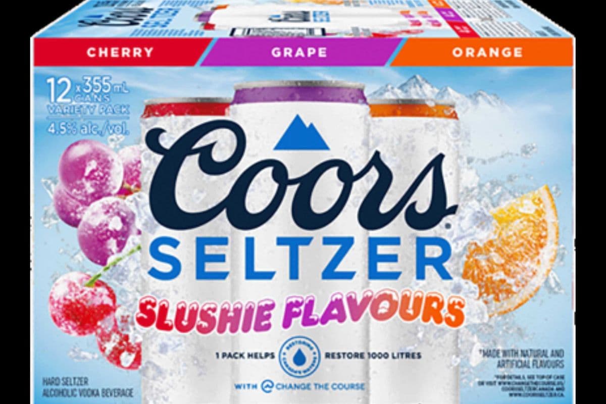 COORS SELTZER SLUSHIE MIXER - 12 PK (12 x 355 ML) (12 x 12*355ML)