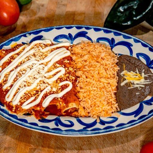 Guajillo Veggie Enchilada