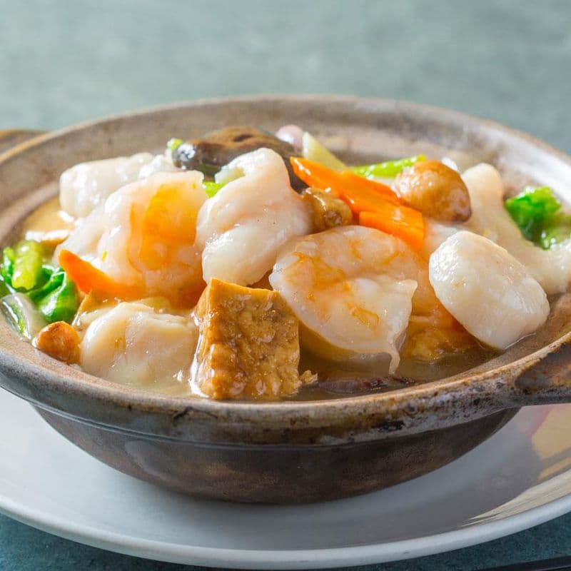 Seafood with Tofu Hot Pot 海鮮豆腐煲