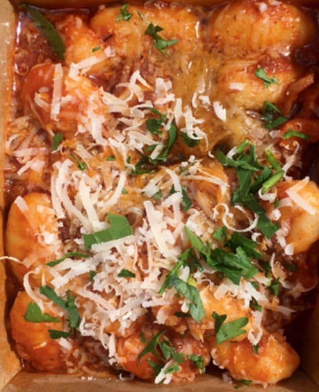 Gnocchi with Bolognese Sauce