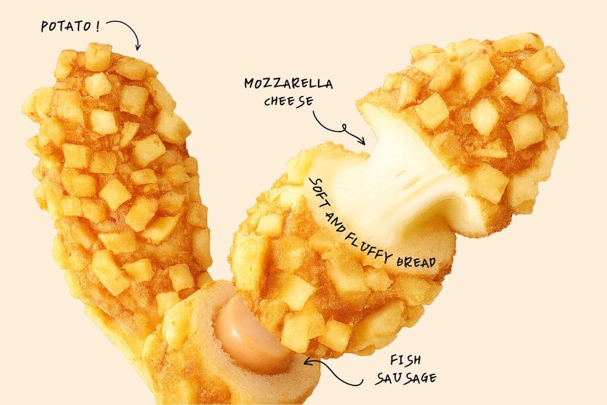 MOZZA & POTATO CORN DOG