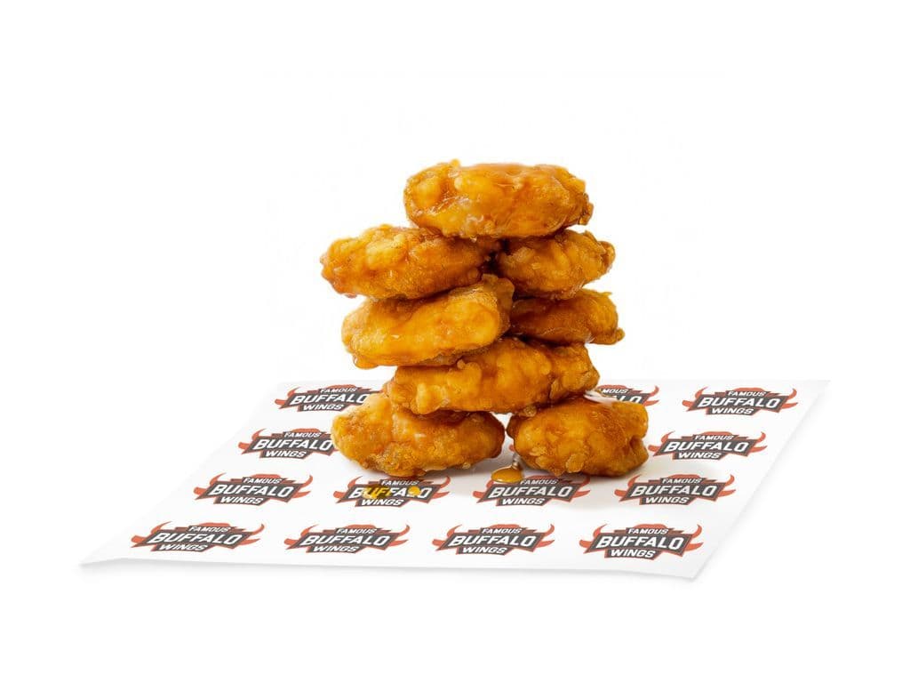 Honey Garlic Sauce Boneless Wings *