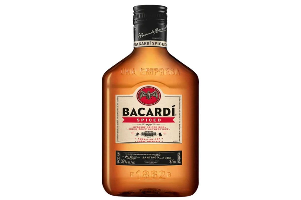 Bacardi Spiced RUM 375 ML (1 x 375ML)