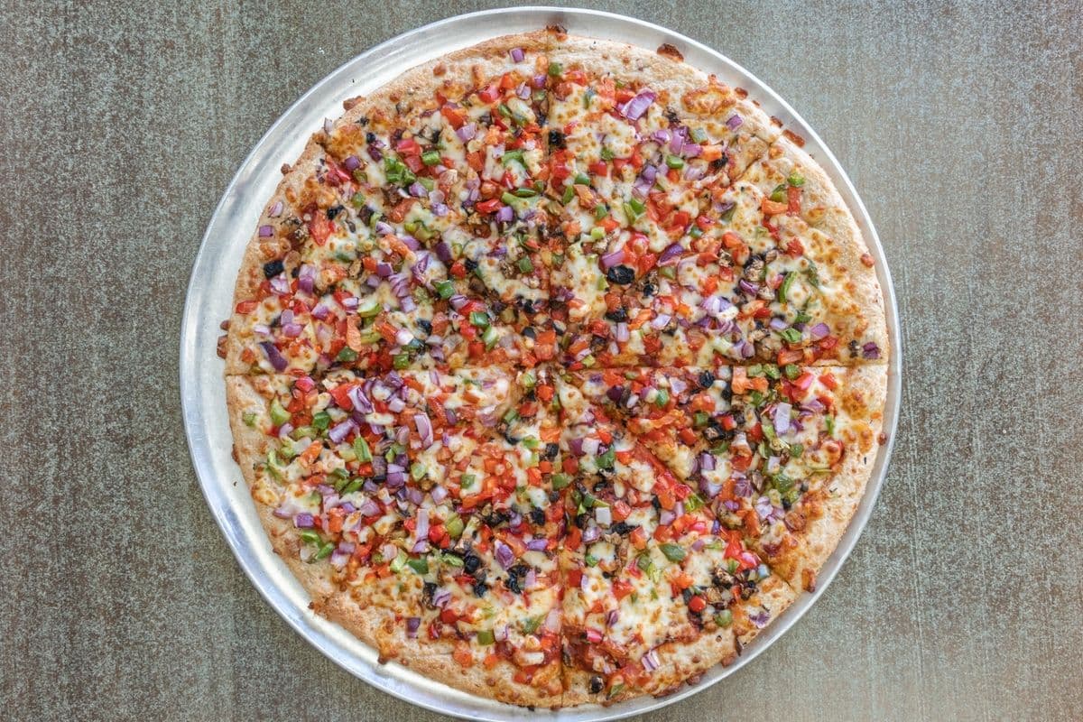 16" Extra-Large Desi Veggie Pizza