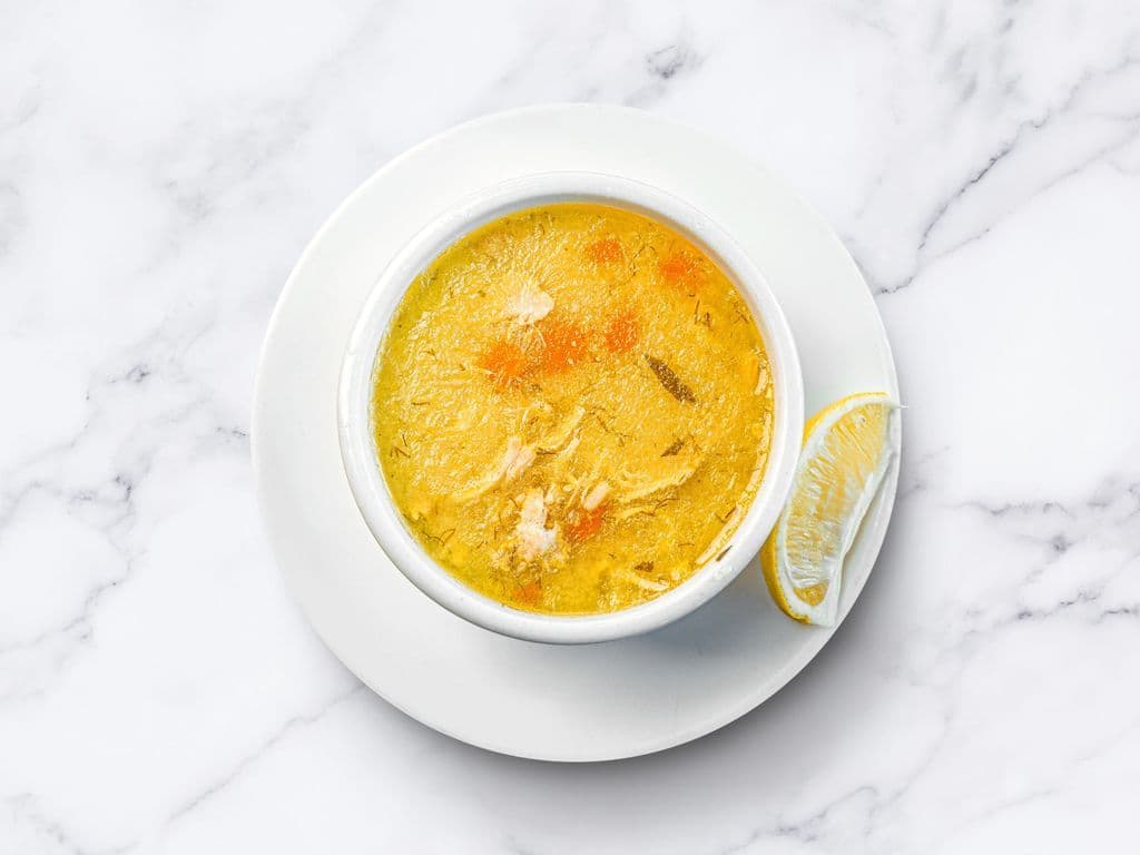 Chicken Soup With Bread