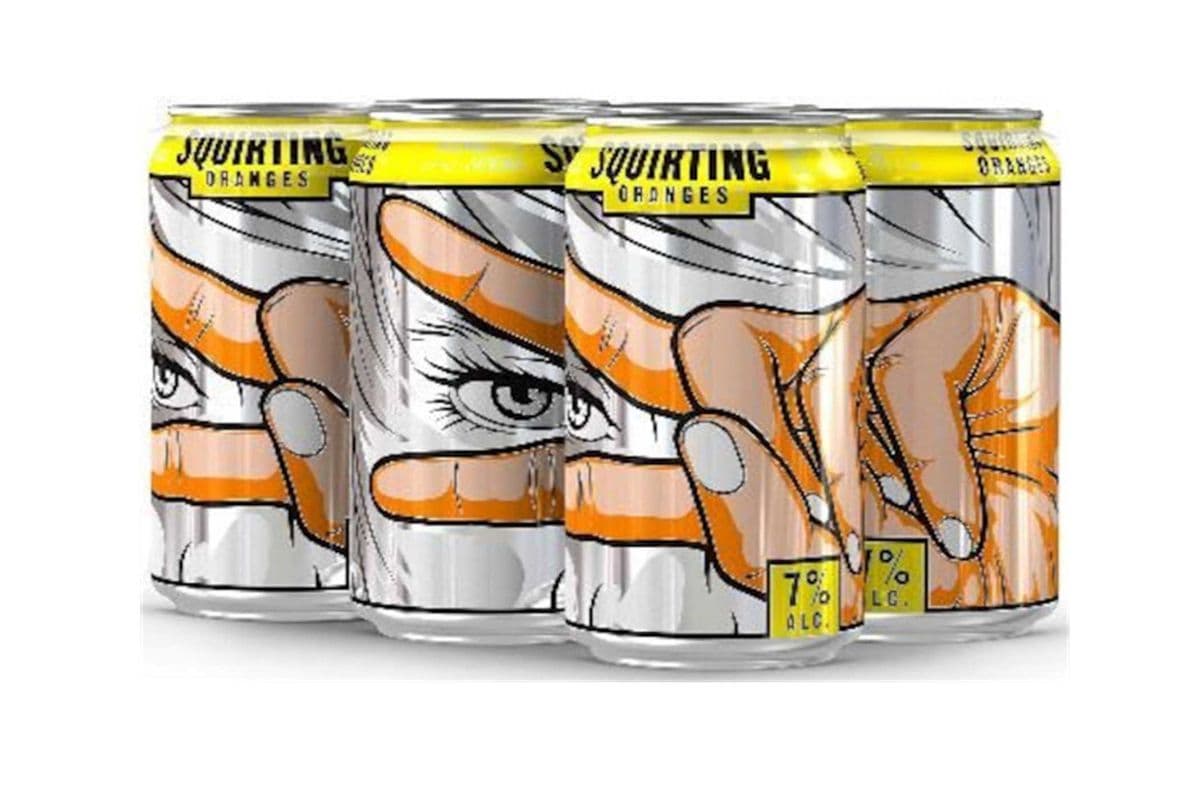 JAW DROP SQUIRTING ORANGES 6 CANS (6 x 355 ML)
