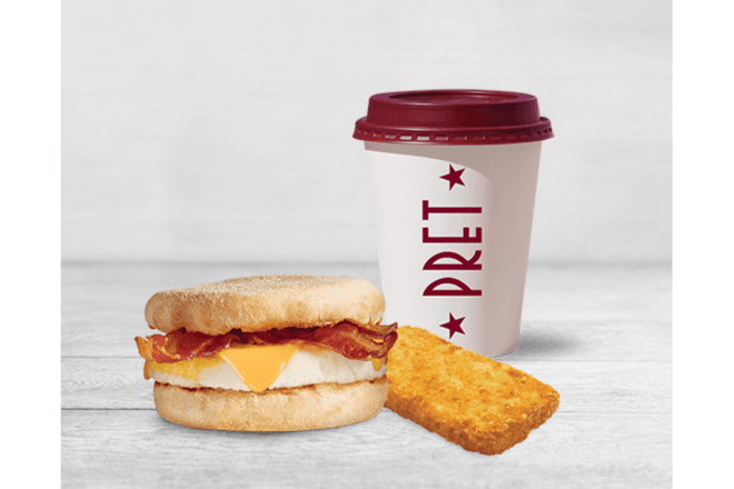 Combo Chef-d’oeuf™ avec bacon sur muffin anglais / English Muffin Bacon & Egger Combo