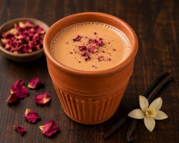 Kulhad Rose Vanilla Chai