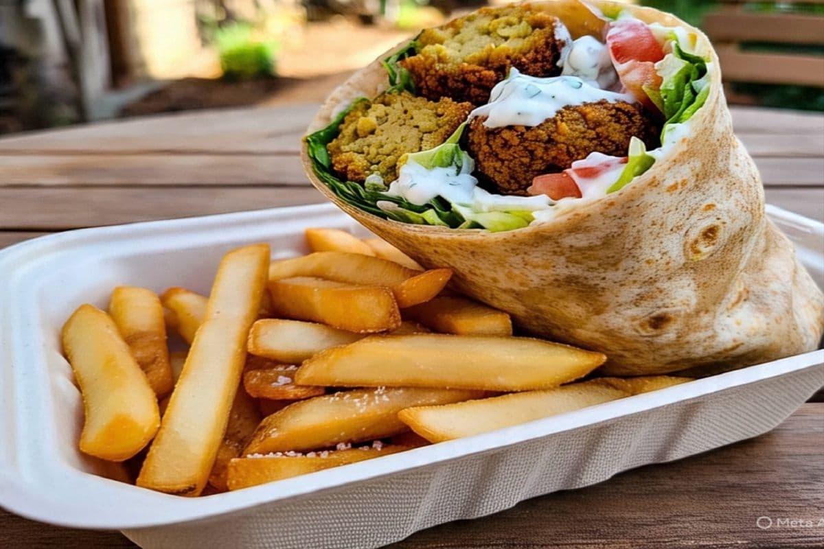 Falafel Wrap Meal