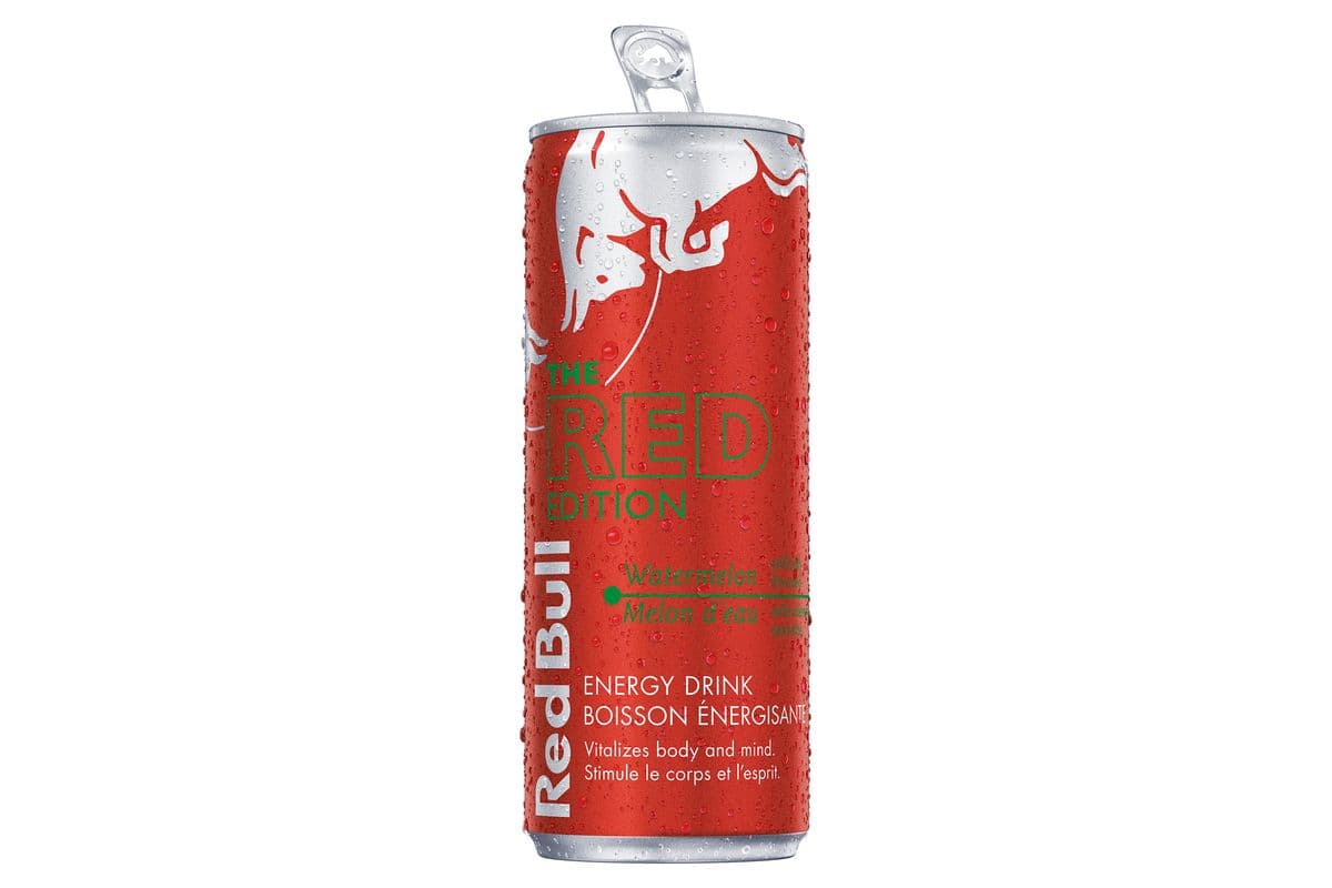 Boisson énergisante au melon d'eau Red Bull, 250 ml / Watermelon Red Bull Energy Drink, 250 ml