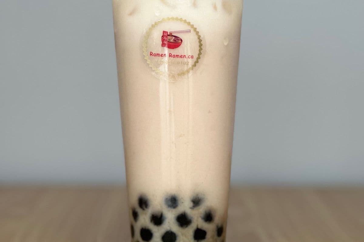 Y9. Red Bean Milk Tea