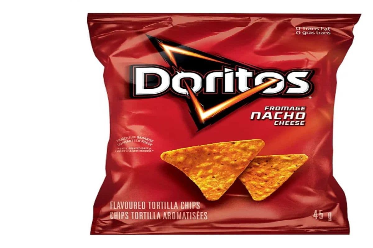 Doritos Nacho Cheese Chips (45-48 g) (230 Cal)