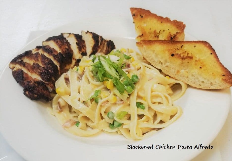 Cajun Chicken Pasta Alfredo