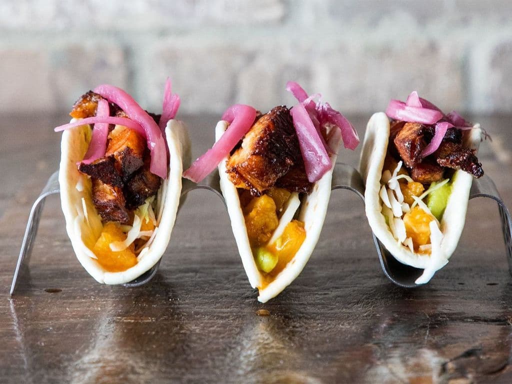 3 PC PORK BELLY TACOS