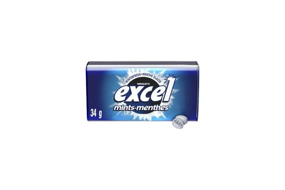 Excel mints Peppermint (34g)