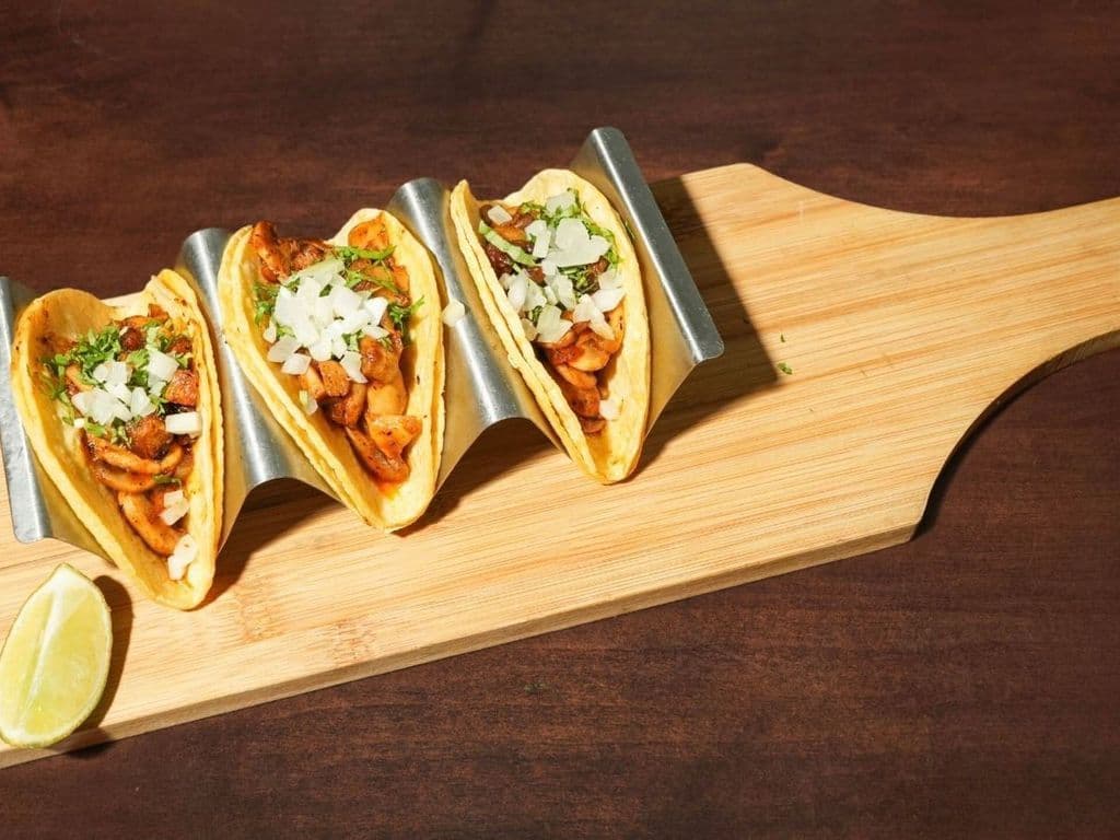 Mushroom Pastor Tacos