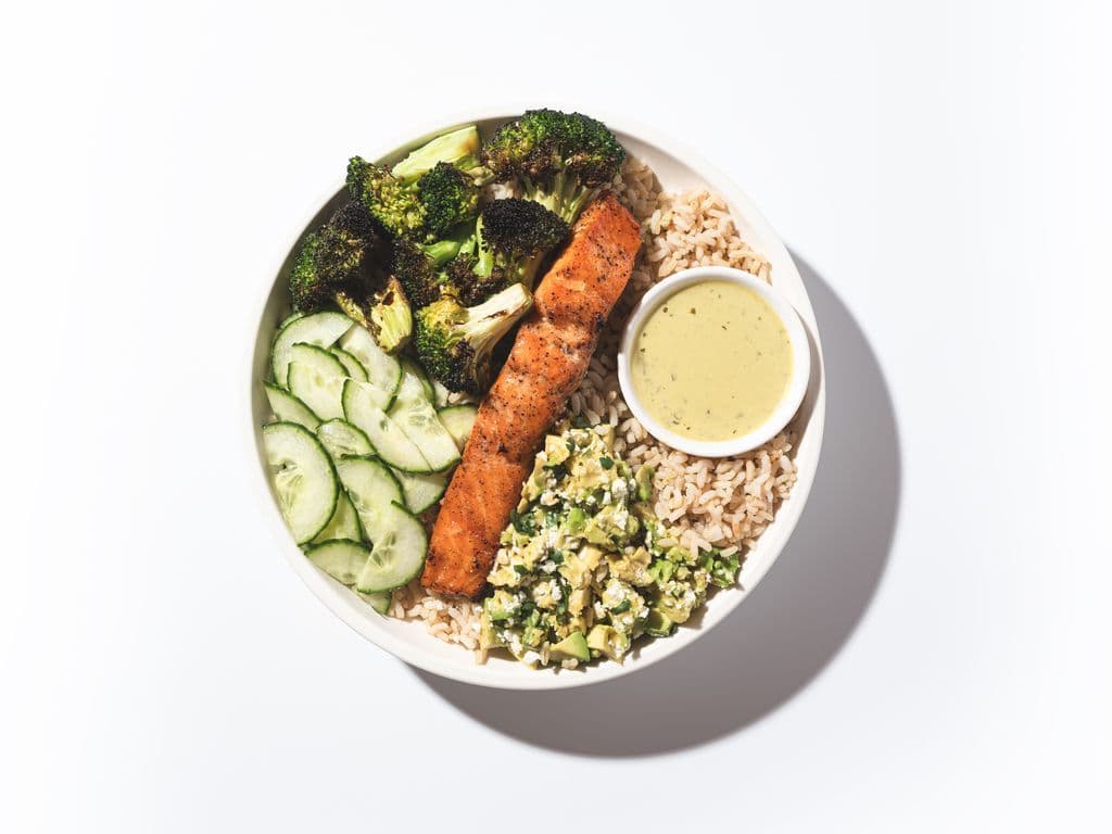 Hot Honey Salmon Bowl