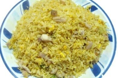 266. Chicken and Salted Fish Fried Rice 鹹魚雞粒炒飯