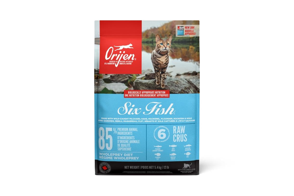 ORIJEN Six Fish Dry Cat Food (5.4 kg)