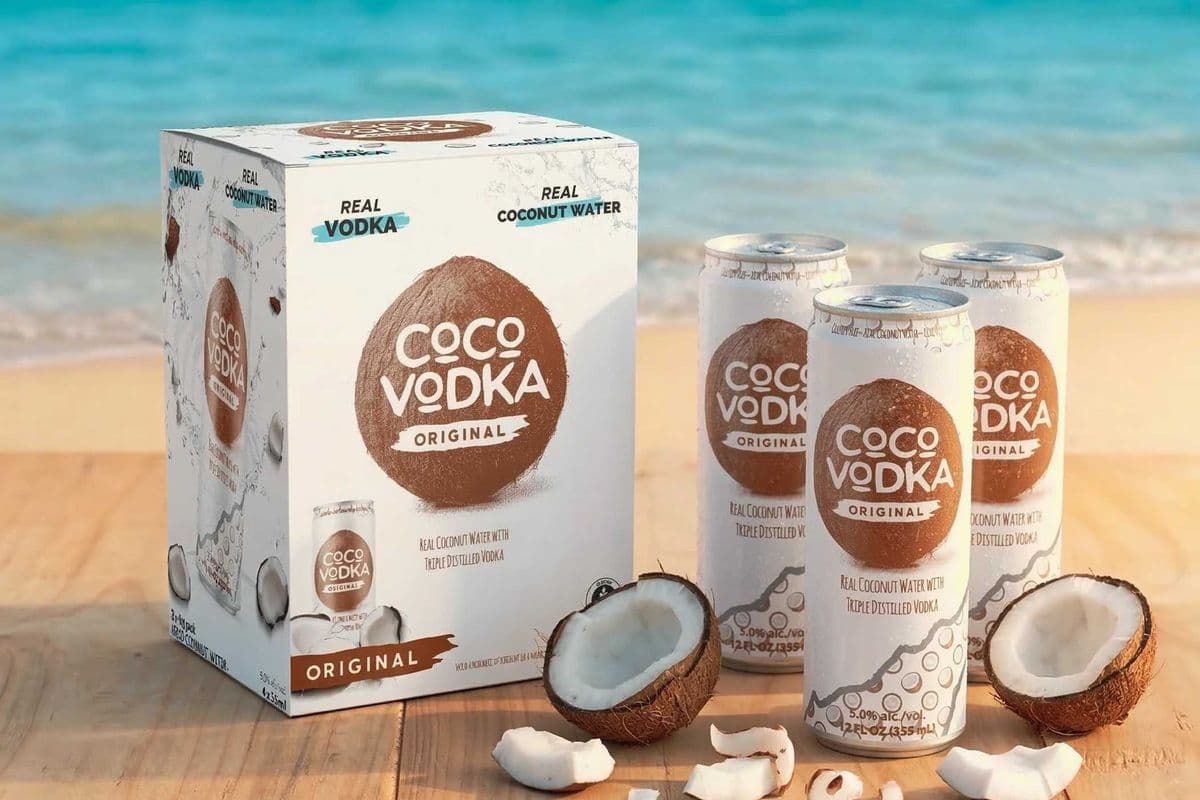 CoCo Vodka Original 4 Pack (4 x 355ml) (1 x 355ml)