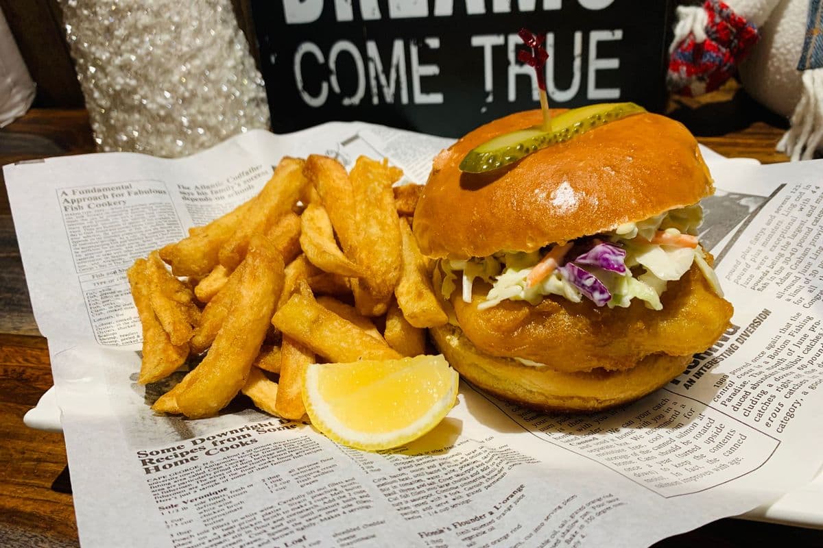 Cod Burger