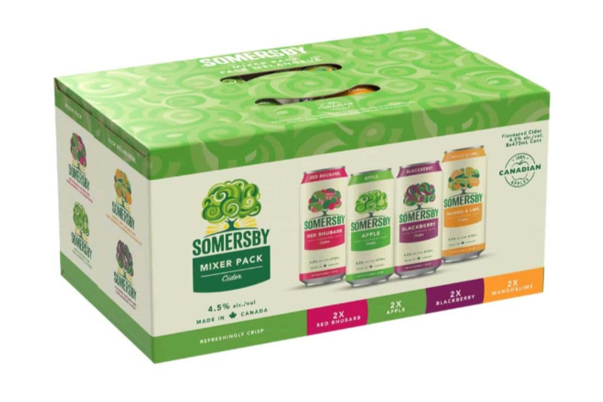 SOMERSBY CIDER MIX PACK ( $5.00OFF ) (8 x 473ML)