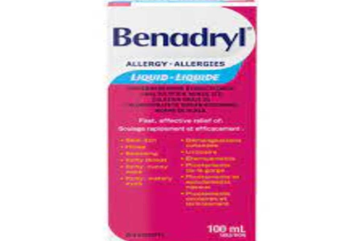 BENADRYL( ALLERGY ) 100ML (100ML )