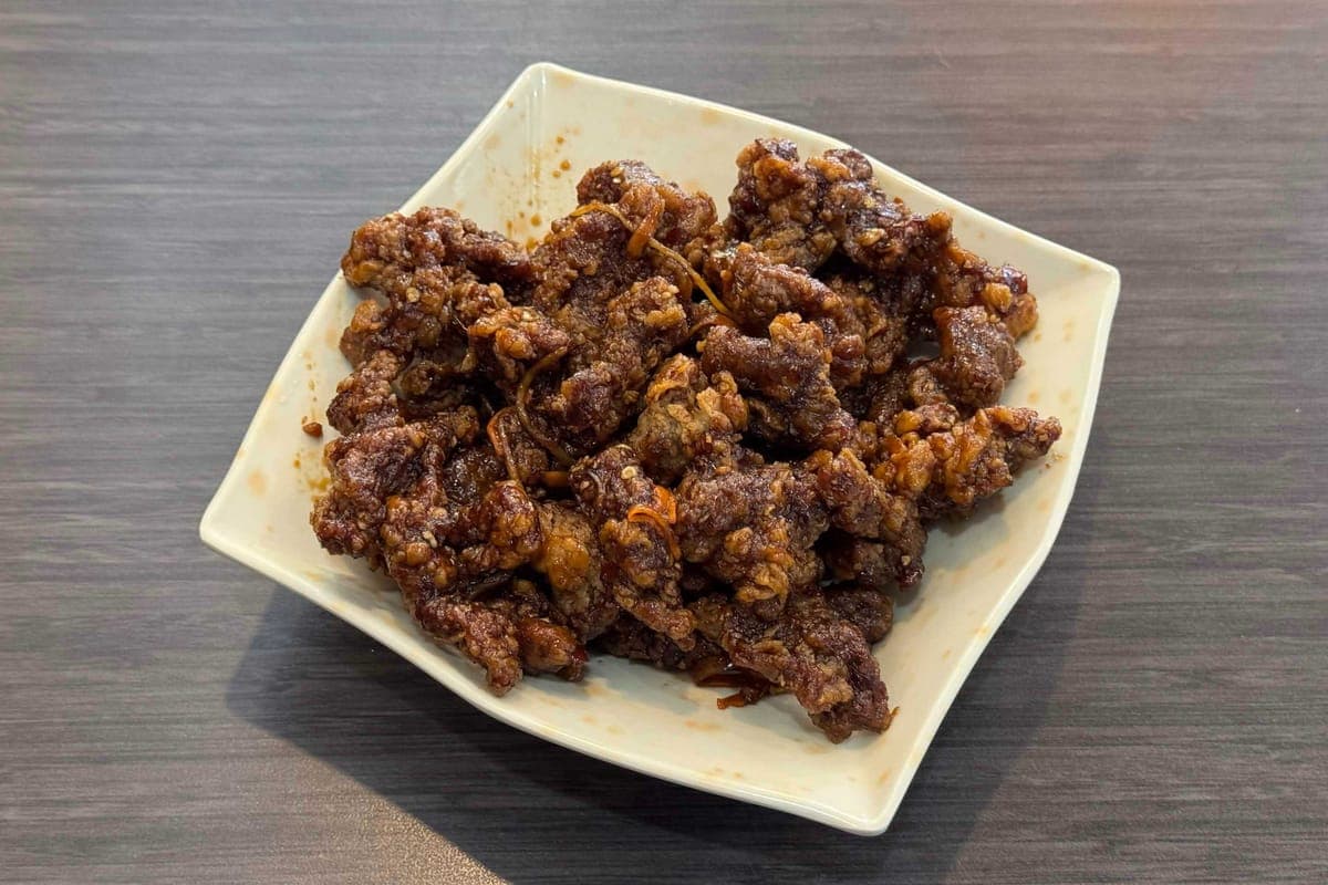 Crispy Ginger Beef (Dry)