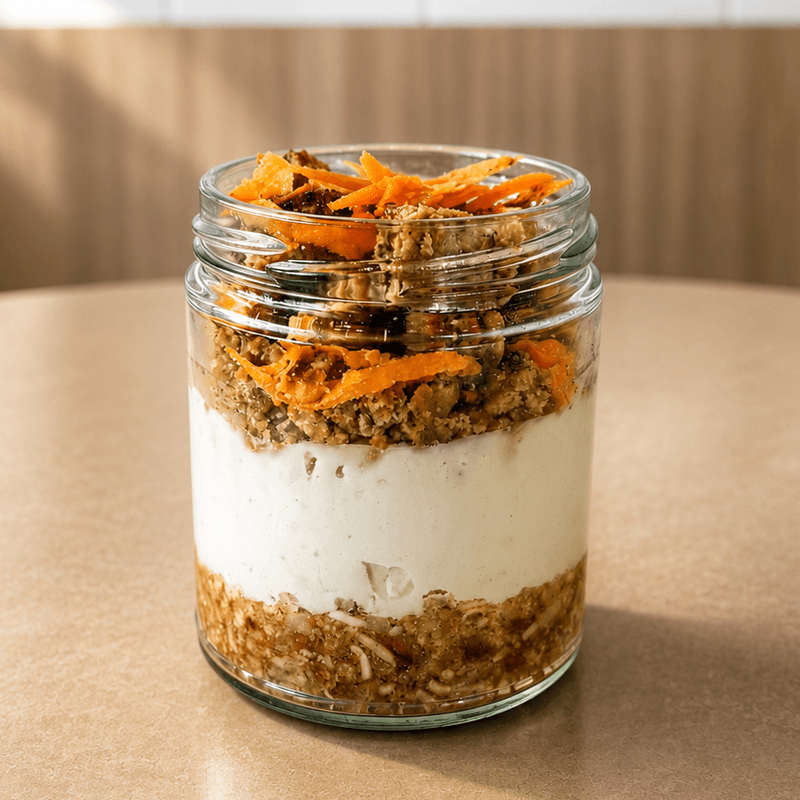 Carrot Cookie Dough Cheesecake