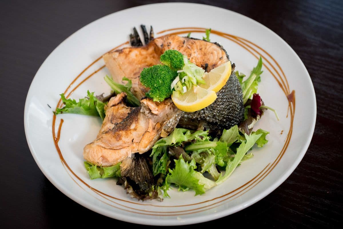 BBQ Salmon Kama