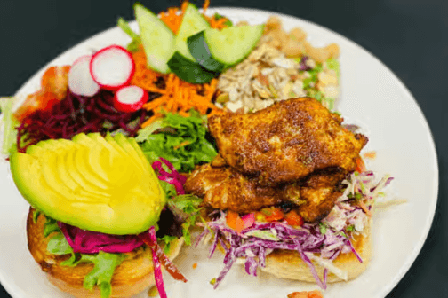 Blackened Rockfish Burger (Lunch and Dinner)