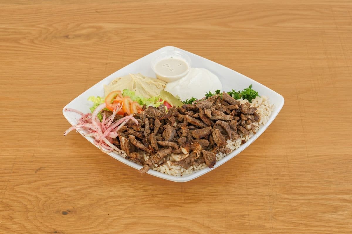Beef Shawarma Plate