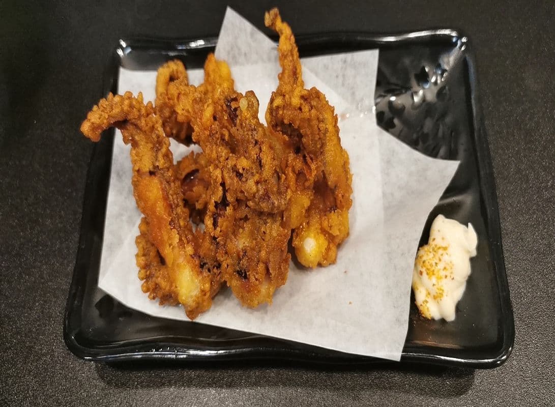 Squid Karaage / 炸鱿鱼须7