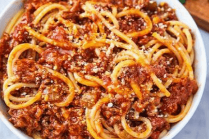 Spaghetti with Meat Sauce
