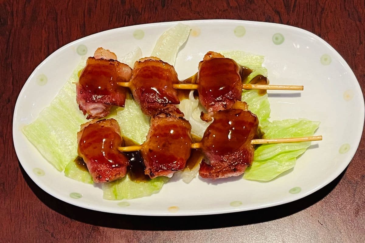 BBQ Bacon & Scallop Skewers