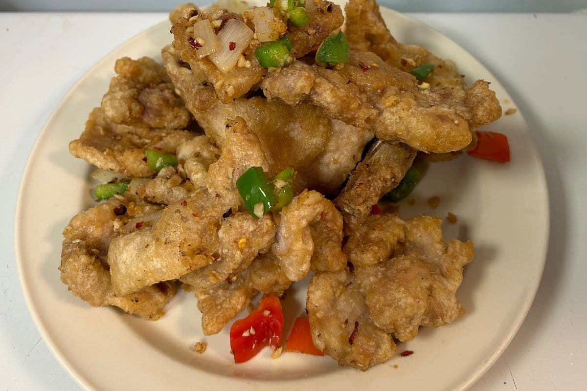 58. Salt and Pepper Pork Chop