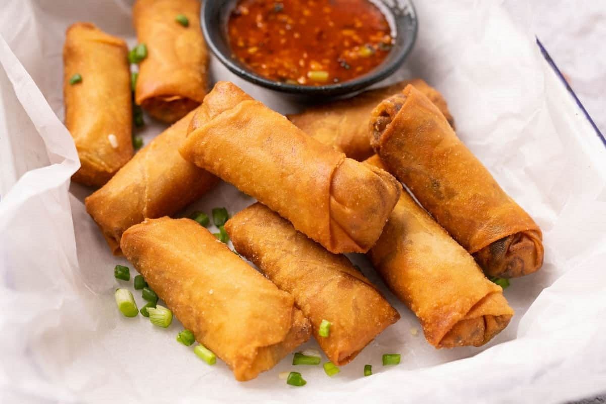 Vegetable Spring Rolls (4 pcs) 蔬菜春卷