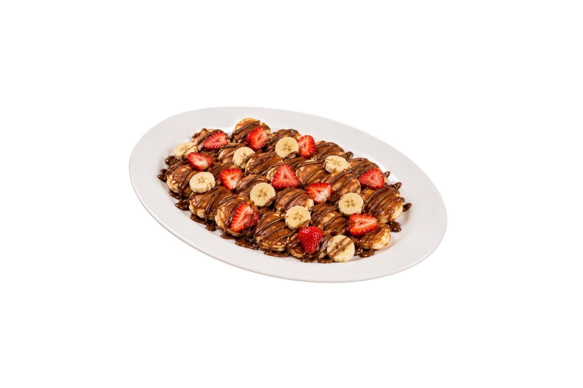 Nutella Strawberry Banana Mini Pancake - 8 PC