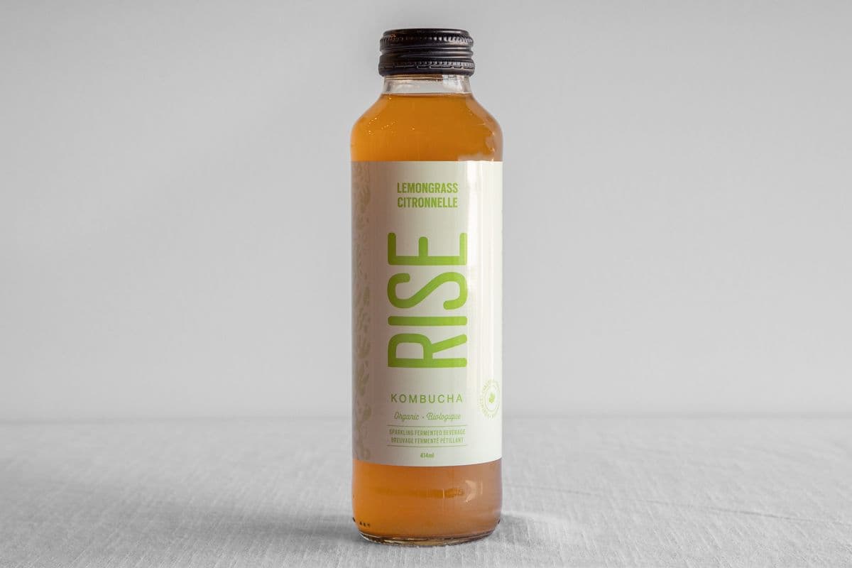 Organic Rise Kombucha Lemongrass