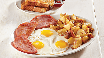 Three Eggs with Ham (3)