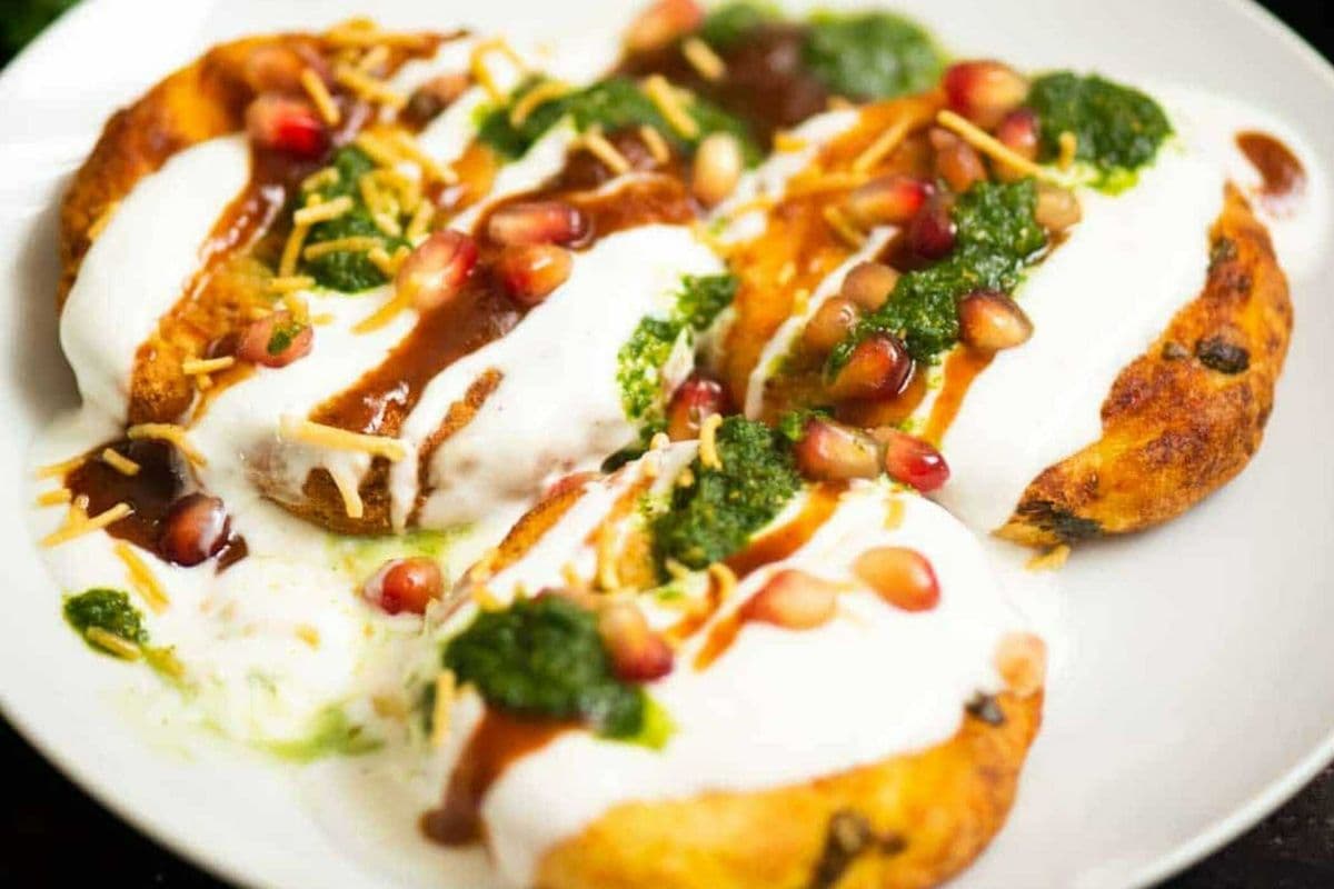 Aloo Tikki Chaat