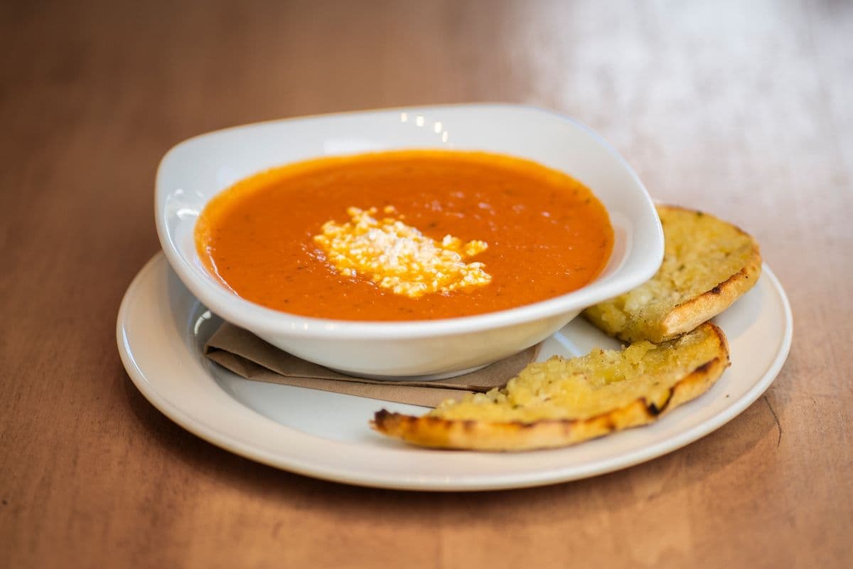 Fire-Roasted Tomato Bisque