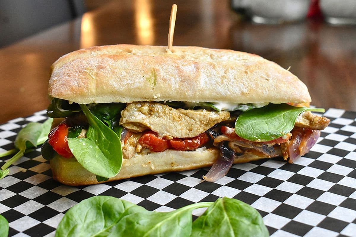 Sandwich chaud tex-mex végane / Hot Tex-Mex Sandwich Vegan