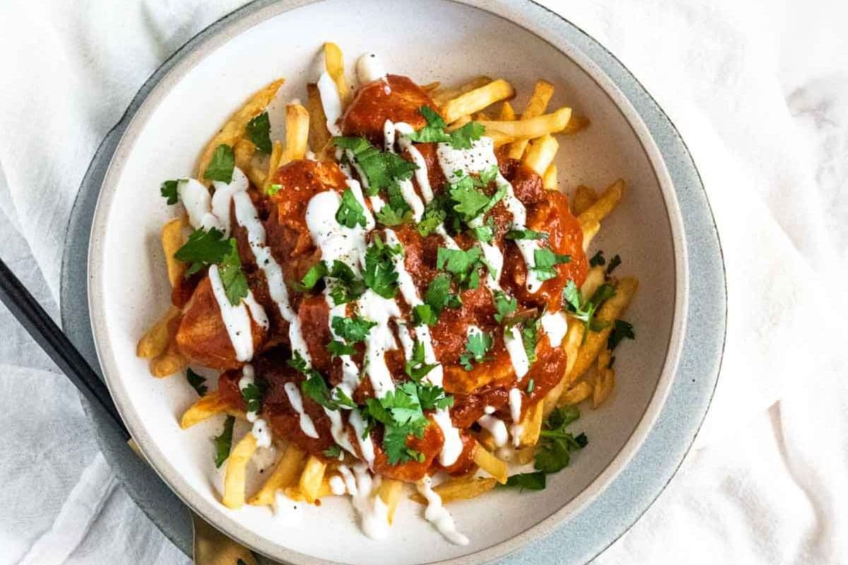 Masala French Fries Poutine