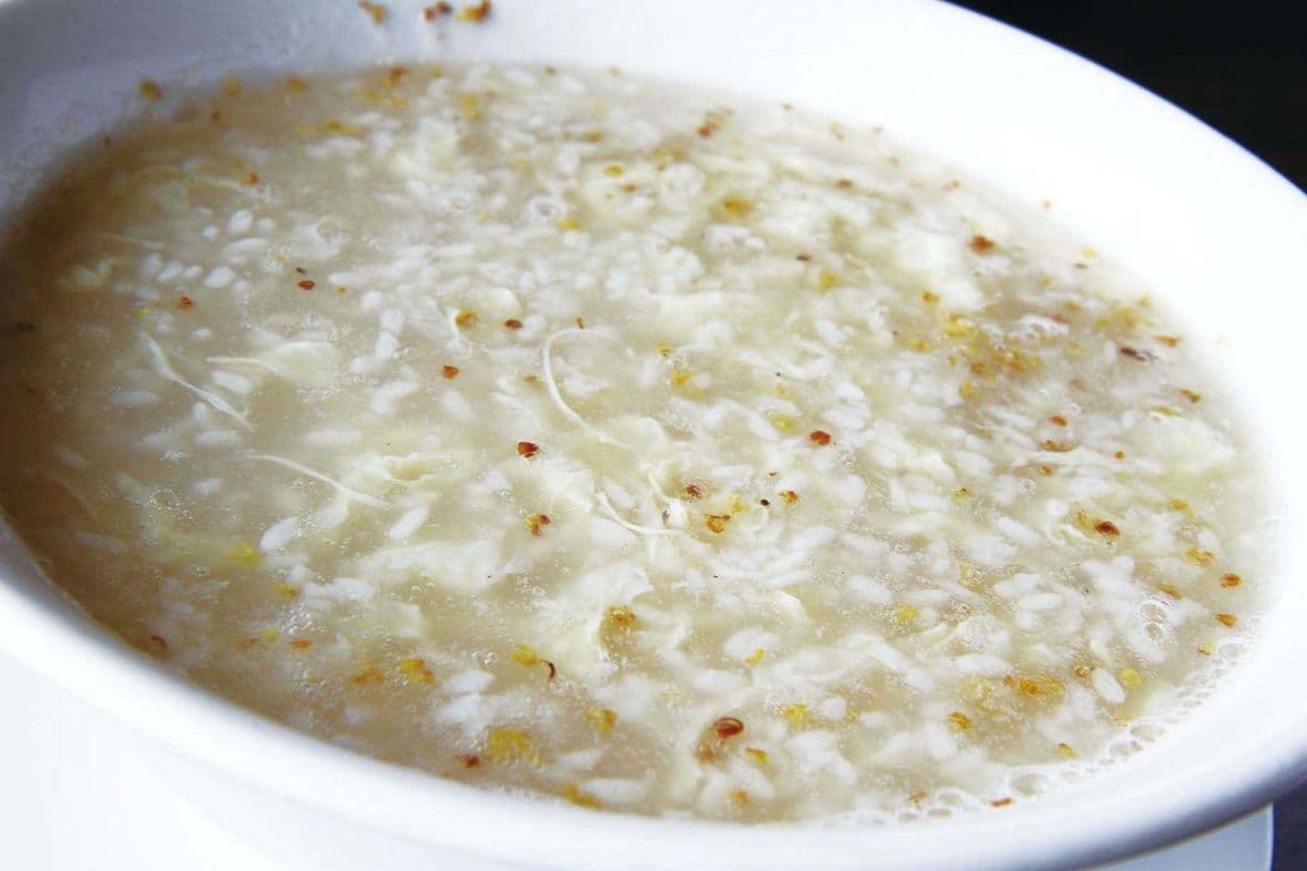Fermented Rice Soup with Glutinous Rice Balls 桂花酒釀圓子