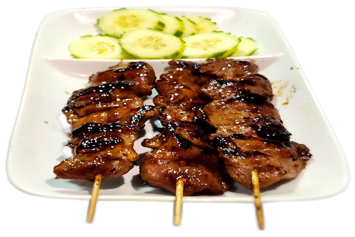 5A. Satay - Pork (3pcs)