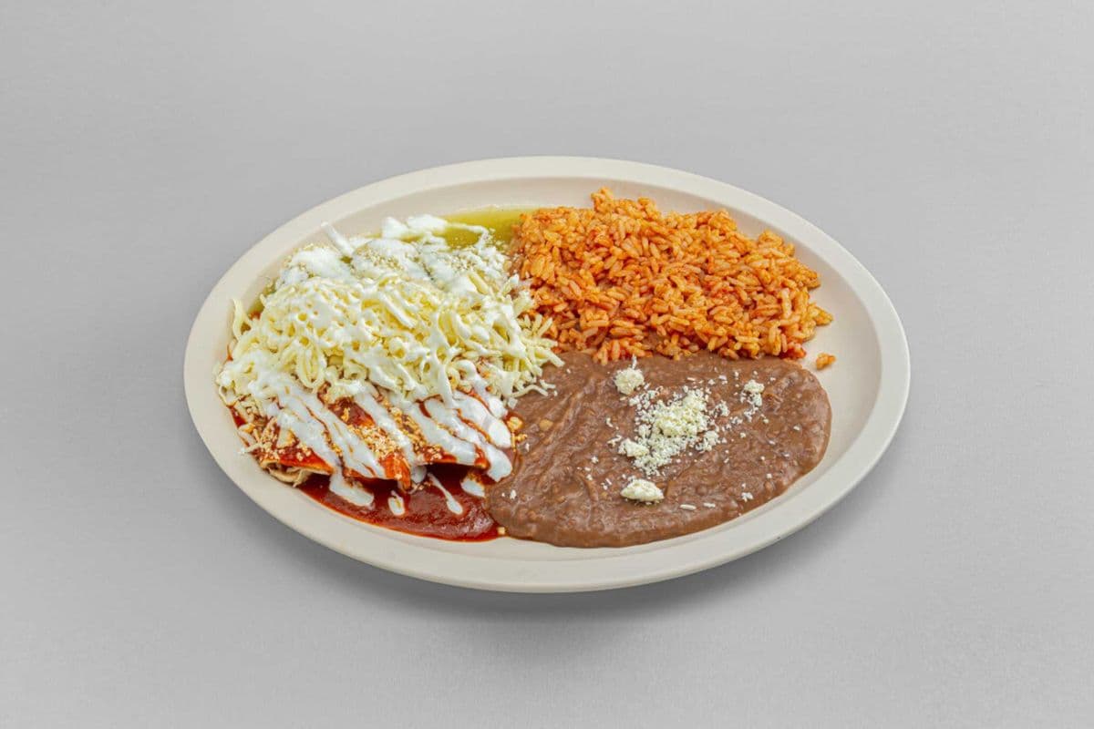 Chicken (Pollo) Enchiladas (3 pcs)